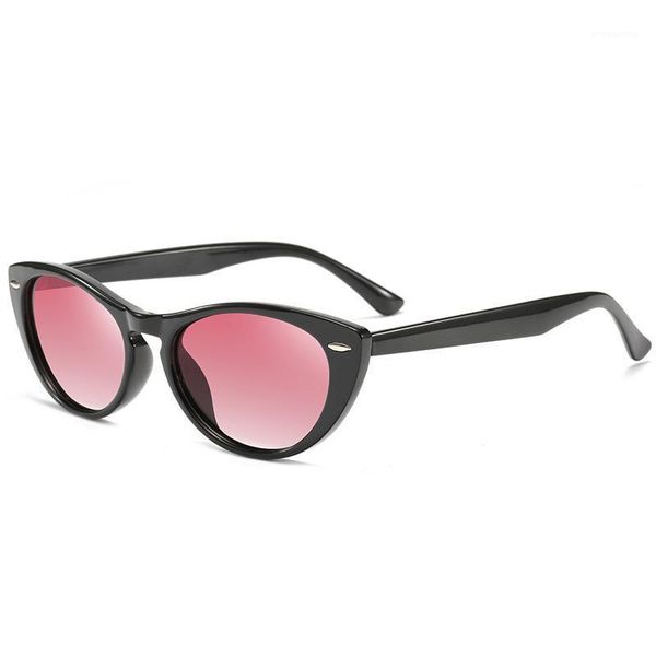 

cat eye women sunglasses fashion retro triangle classic retro sun glasses polarized uv400 goggle for ladies eyewear 33261, White;black