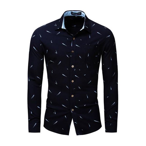 

men's casual shirts mens hawaiian shirt male camisa masculina broken flowers printed long sleeve summer autumn man clothes euro size, White;black