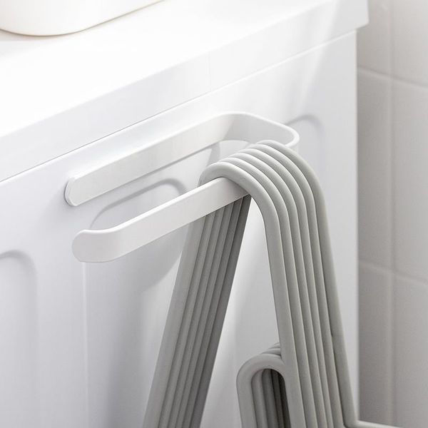 

metal storage home for display shelf wall towel organizer hanger adhesive u shaped stand holder hook frame with hangers bbyech lg2010