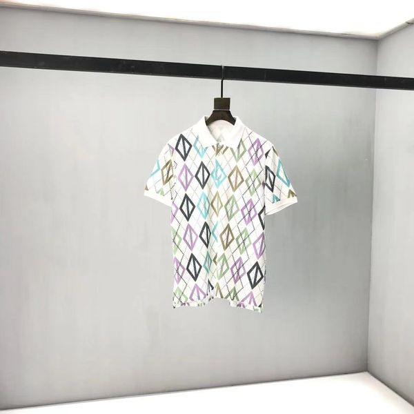 

2020ss spring and summer new high grade cotton printing short sleeve round neck panel t-shirt size: m-l-xl-xxl-xxxl color: black white 354rr