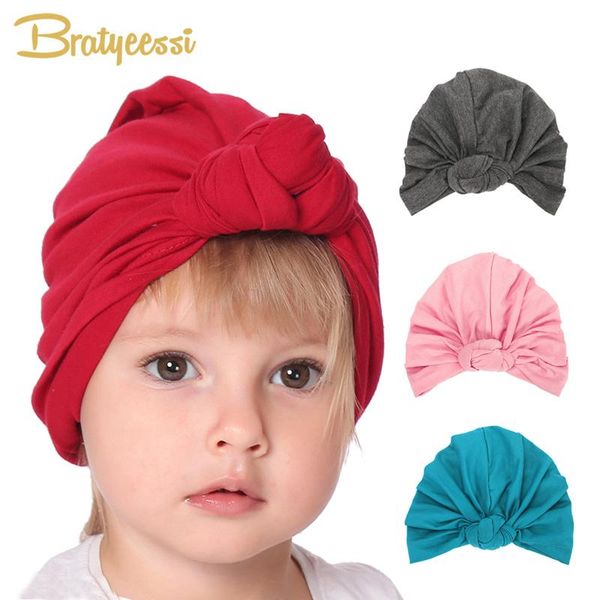 

новый хлопок baby hat для девочек мальчиков knot тюрбан крышка младенца фото реквизит упругие младенческой beanie аксессуары 12 цветов, Slivery;white