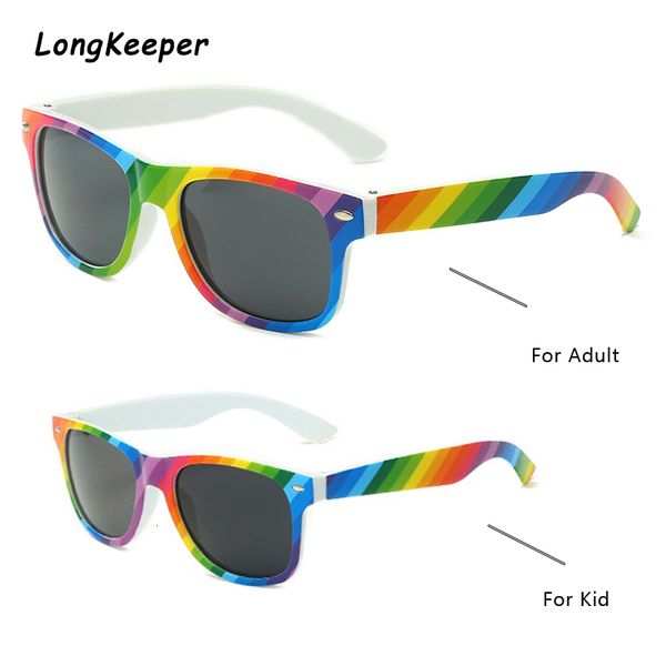 

colorful sunglasses women brand designer black friday square kids sun glasses boys girls party parent-child eyewear shades goggles, White;black
