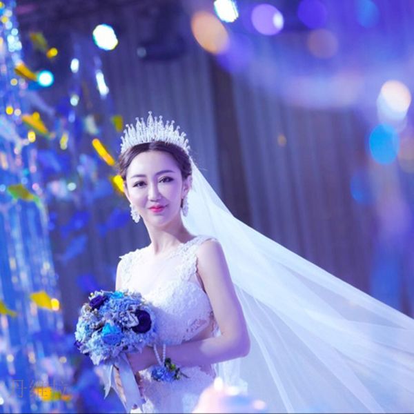 

dress accessories three piece set baroque crown headdress super fairy atmosphere wedding bridal jewelry necklace, Silver