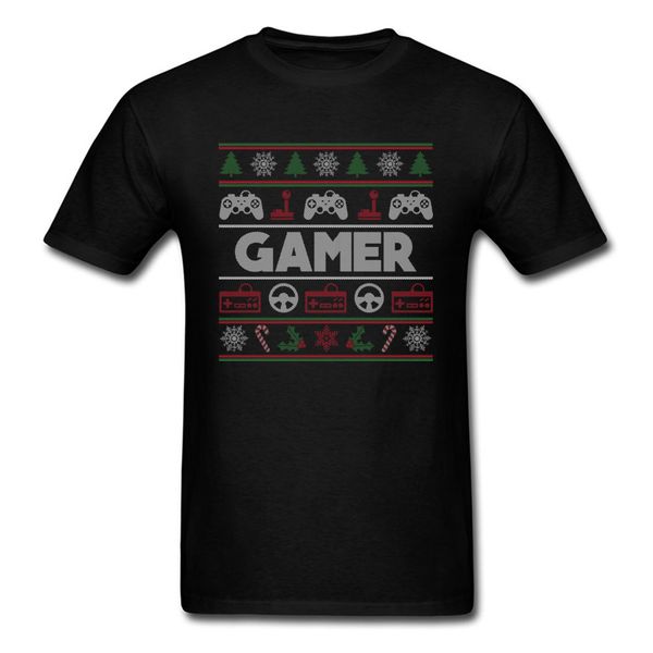 

gamer tshirt t shirts ugly christmas sweater black t shirt 2018 crewneck casual clothes xmas gift sport hooded sweatshirt hoodie
