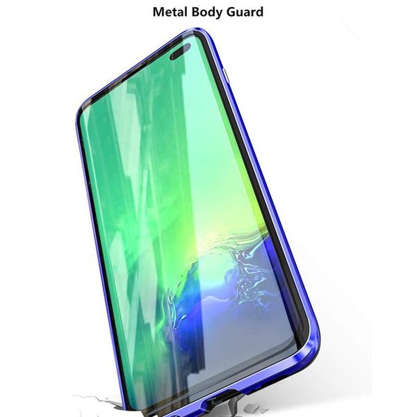 

360 degree magnetic adsorption glass case for samsung galaxy a41 a51 a71 a50 a70 a40 a30 a20 a10 a81 a91 pho jllufw