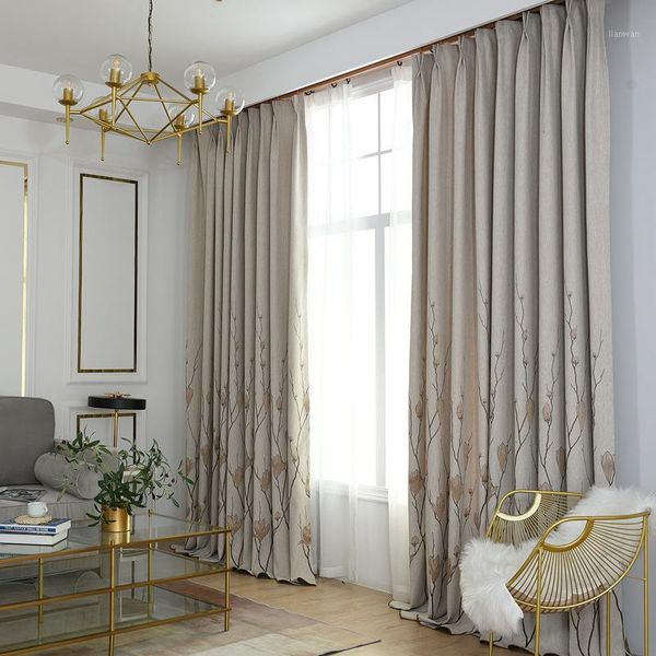 

modern simple jacquard curtains for living dining room bedroom.1