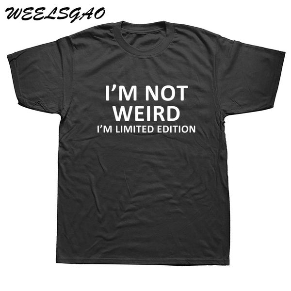 

weelsgao я не weird я limited edition смешная тенниска компьютерный юмор футболки для мужчин спорта с капюшоном hoodie