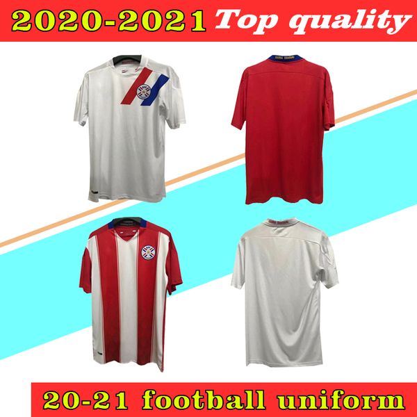 

2020 paraguay soccer jerseys 20 21 national team home away camiseta de fútbol apf men fans version football shirt, Black;yellow
