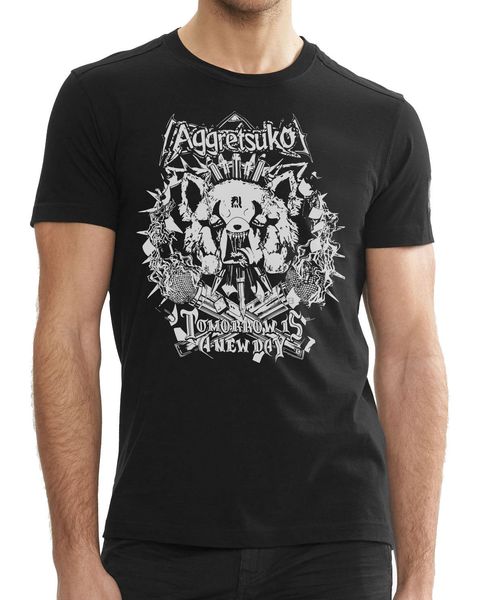 

aggretsuko tomorrow is a new day yoga red panda ladies cartoon men new fashion 1 sport hooded sweatshirt hoodie t shirt