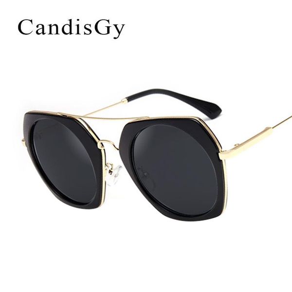 

sunglasses women mirror fashion brand designer lady pink sun glasses eyewear female yd104, White;black