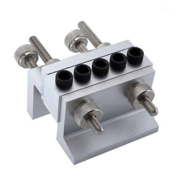

3 in 1 woodworking hole drill punch positioner guide locator jig joinery system kit1