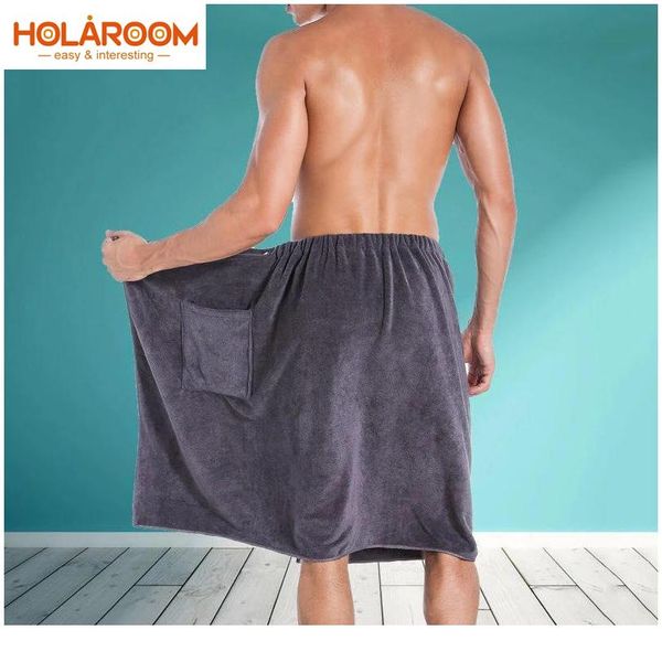 

мягкий мужчина носимый ванна полотенце с карманным мягким mircofiber волшебным плаванием пляжное полотенце одеяло toalla de playa sqcupd