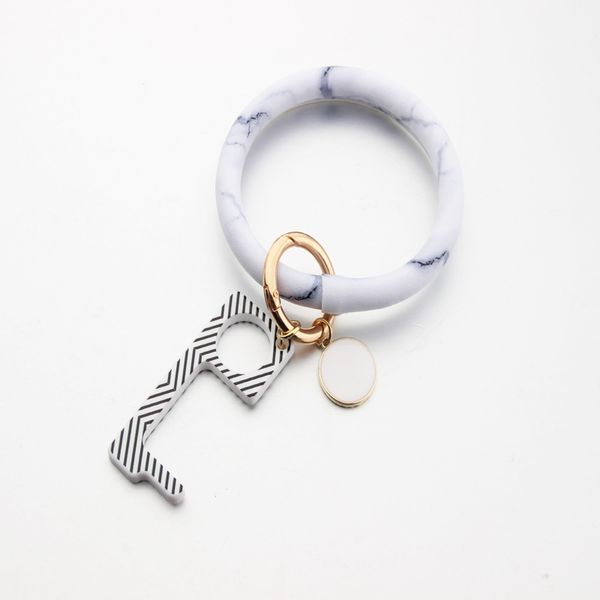 

bracelet anti-epidemic door opener edc pendant key chains contactless elevator button tool non-contact door handle brass key gri 2 j2