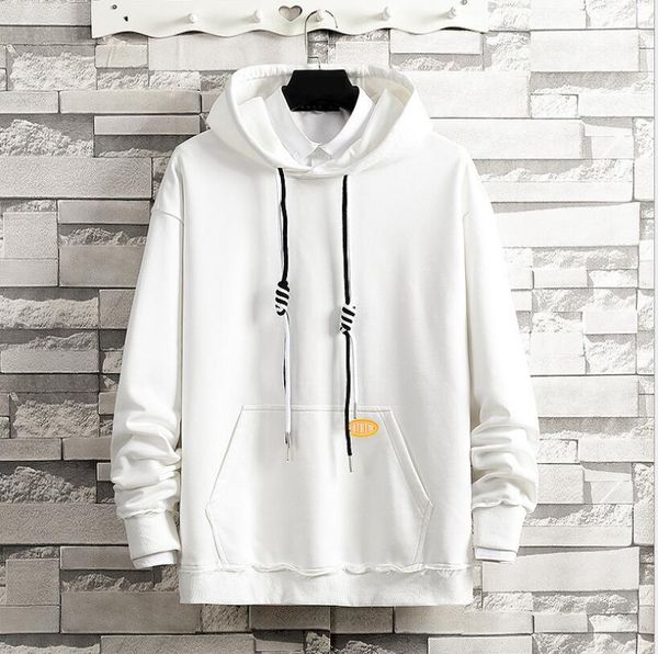 

2021 new men hoodies sweatshirts fashion hooded hip hop fleece hoody mens hoodie streetwear ogff, Black