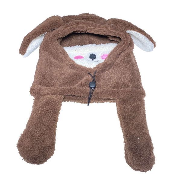 

women autumn cute winter men and children's rabbit baby hat ear thick scarf neck one 7pdj7pdjil6c, Red;brown