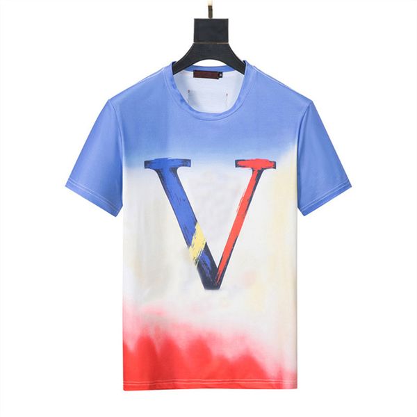 20ss Mens T shirt Designer 3D Lettere Stampate Stilista Casual Estate Abbigliamento traspirante Uomo Donna Vestiti di alta qualità Coppie Tees Commercio all'ingrosso @ 79