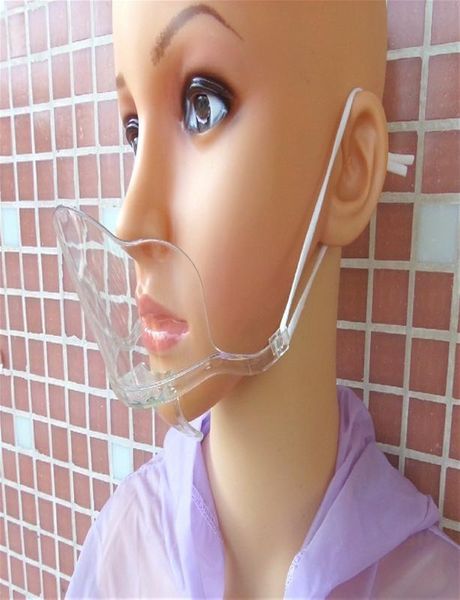 

прозрачные маски и напитки обслуживание маска анти туман слюна для отеля питание кухня ресторана специальные обработки chef здоровья bbyefd