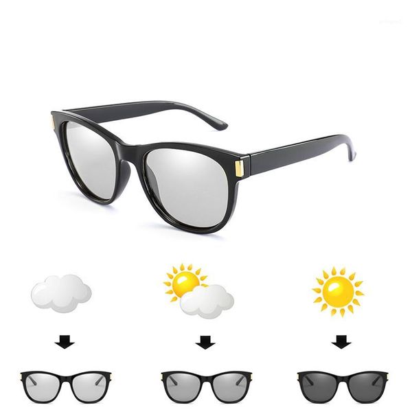 

sunglasses polarized pochromic mens transition lens driving polaroid sun glasses male driver safty goggles gafas de sol1, White;black