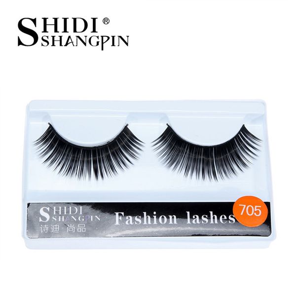

false eyelashes fluffy natural thick eyelashes set for cat eye makeup#705