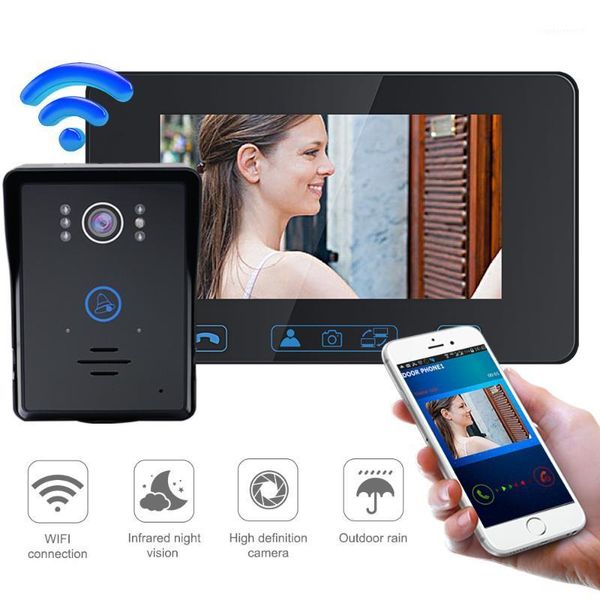 

video door phones wifi mixed wired doorbell with more stable signal1