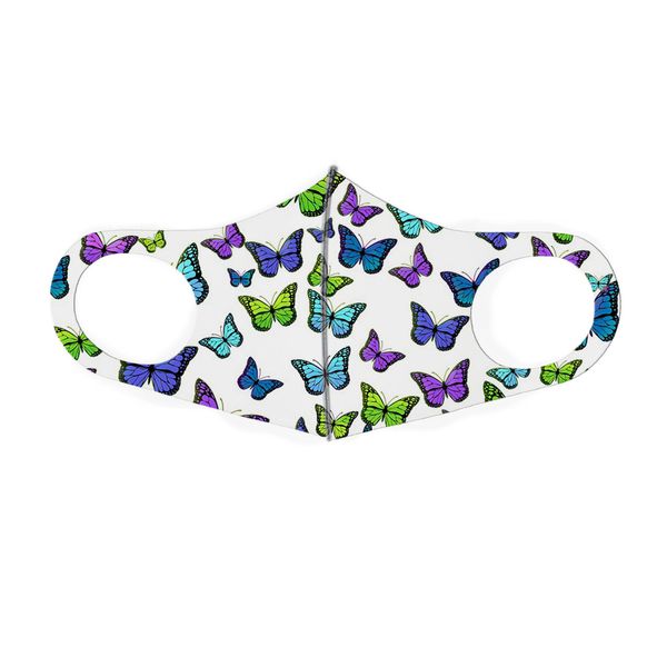 

outdoor newwashable reusable butterfly dust-proof 5pc nose masks high-quality designer face cover mascarillas