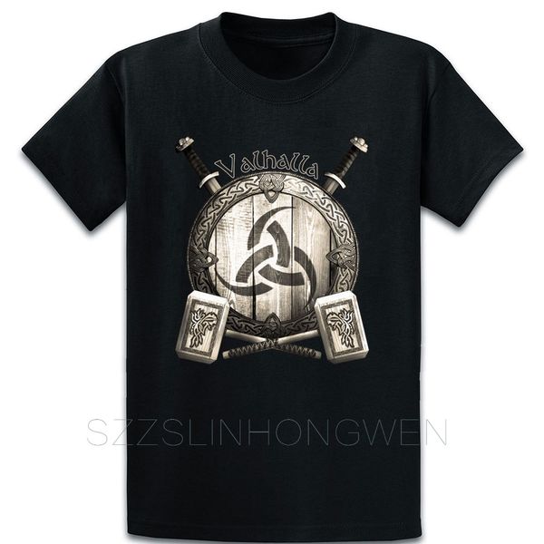 

valhalla shield viking t shirt spring natural over size s 5xl vintage graphic tee shirt basic character shirt sport hooded sweatshirt hoodie