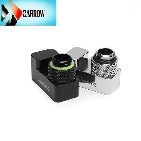 

fans & coolings barrow g1/4" fittings black/silver 360 rotate offset connector suitable connection less than or equal to 15mm adapter t