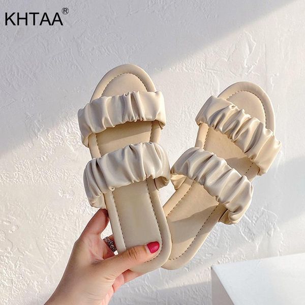 

slippers women comfort soft pu slides shoes summer flat zapatos mujer 2021 fashion casual woman outside sweety ladies1, Black