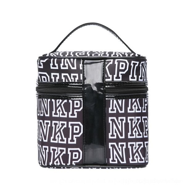 

duhzg portable letter cosmetic travel korean capacity storage 2020pink printing letter printing travel cosmetic bag 2020pink korean portable