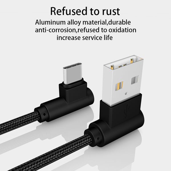 

43fgshort 25cm to type 2.4a fast charging elbow 90 degree c micro usb data cable for all smartphones