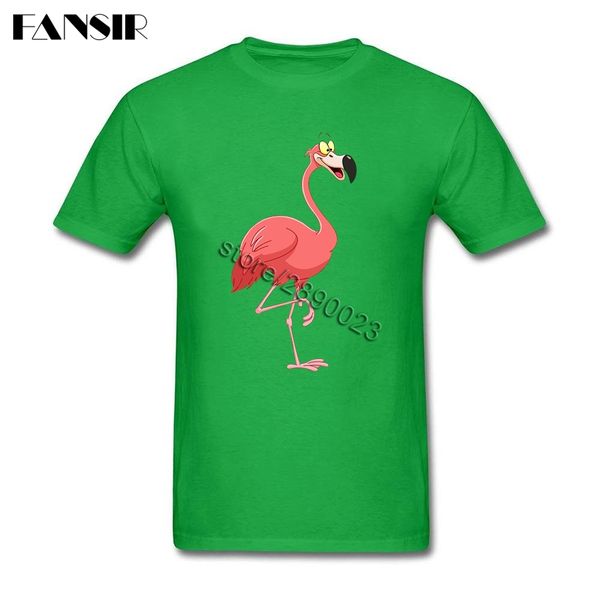 

screen printing t shirt for men cartoon flamingo men t-shirt short sleeve family summer tees sport hooded sweatshirt hoodie