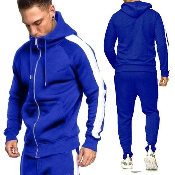 

suit sweater sports new casual cardigan jogging men's hoodie in fall / winter 2020, Gray