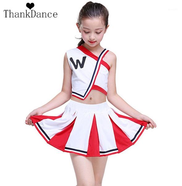 

girl cheerleader uniforms children cheer team suits girls cheerleading uniforms g calisthenics suit student competition suit1, Black;red