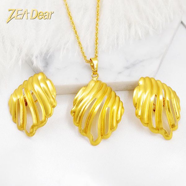 

zea dear jewelry dubai fashion jewelry set for women earrings pendant necklace selling for wedding findings, Silver