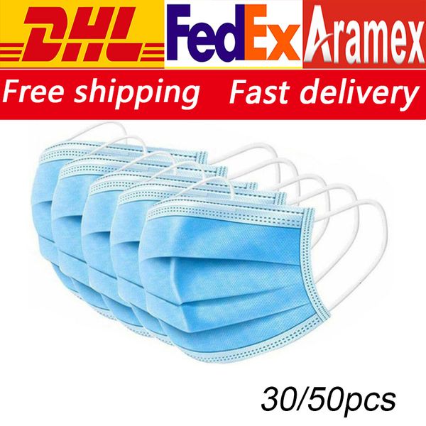 

factoryc066protection dhl 3-layer disposable black face and personal health mask with earloop mouth fa