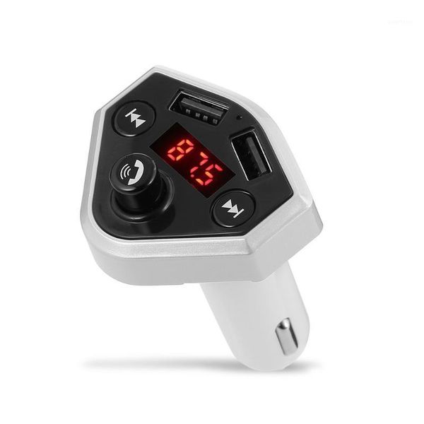 

bluetooth car music kit bluetooth car fm transmitter wireless radio adapter usb charger mp3 player voltage lcd display #lr31