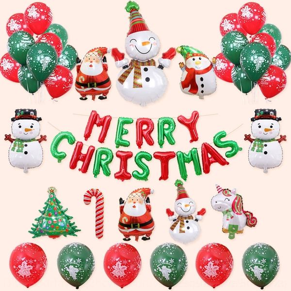 

ke8ml new shopping layout decorative film aluminum mall snowman balloon aluminum foil balloon package d8wpu