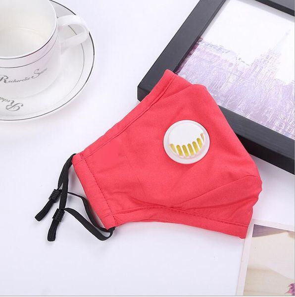 

various reusable aspirator face mask valve with breathing colors changeable filter pads dustproof protective c