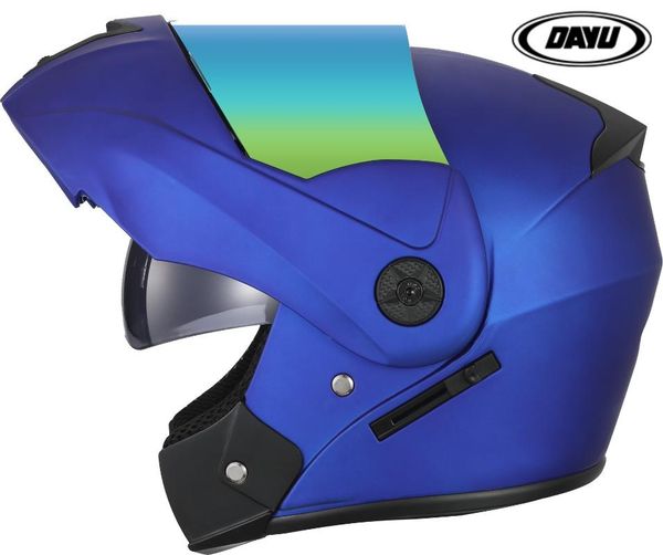 

flip up full face motorcycle helmet motorbike helmet with double sun visor women man casco moto motocross helmets capacete helm