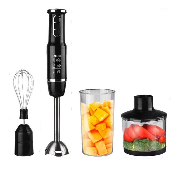 

blenders 4-in-1 stainless steel immersion hand stick blender mixer vegetable meat grinder 500ml chopper whisk 800ml smoothie cup1