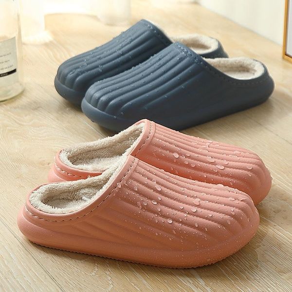 

new winter women's cozy fuzzy home slippers memory foam house outdoor indoor warm soft plush comfort skin-friendly, Black