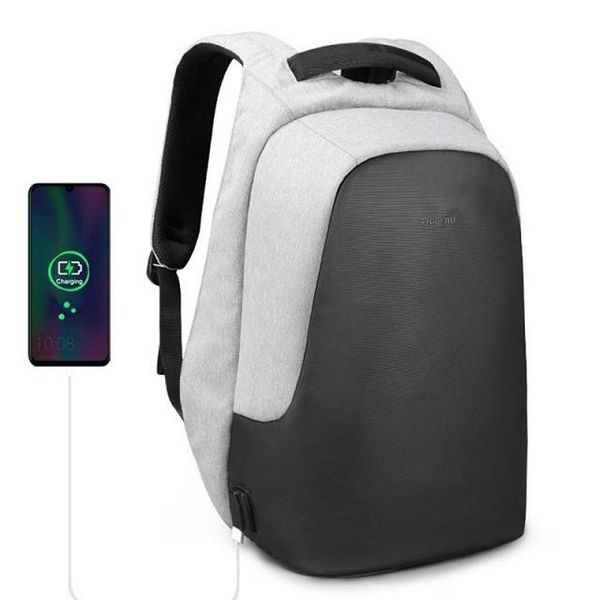 

кража водоотталкивающей 15,6-дюймовый usb-зарядка причинных мужчин рюкзаков школа сумка рюкзак женских мужские для тинейджеров девушки мальч
