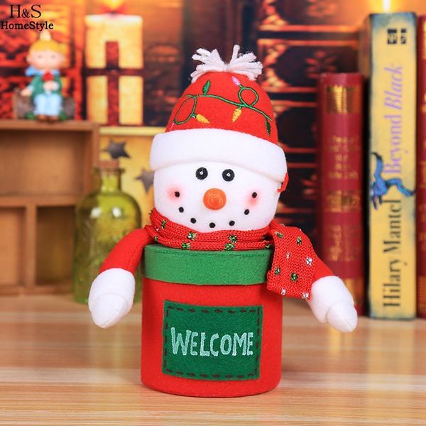 

old gift case picture style snowman christmas elk storage box cute for candy as ps54