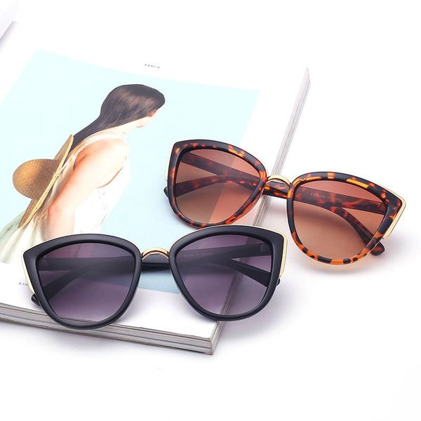 

gradient uv400 women female eyewear fashion vintage glasses retro oversize cat sunglasses eye care tool ing