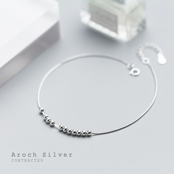 

корейские моды личность s925 серебряных женской браслет braceletjewelry braceletround браслет шарика свет шарик шарик змей кость цепь ювелир, Golden;silver