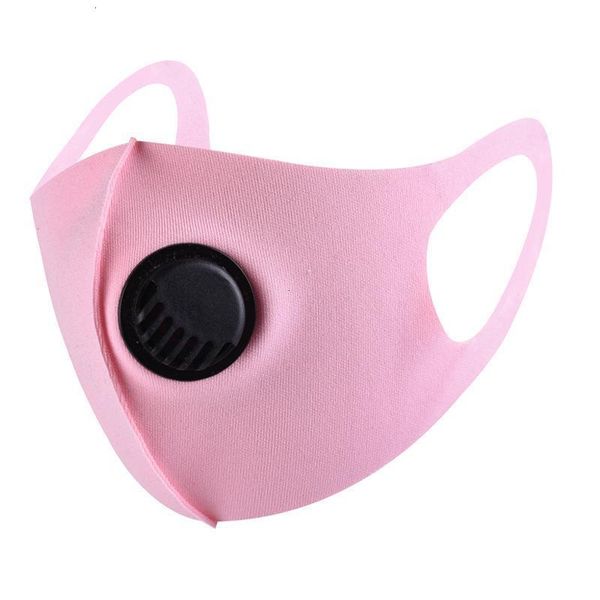 

ice silk facemask with breathing washable mascarilla reusable anti-dust protective masks black recycle designer valve mask 4 nlktg