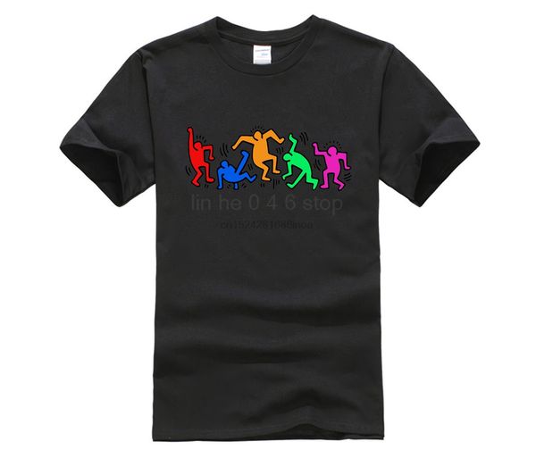 

brand harajuku male keith haring dance printed graphic fashion 3d streetwear tees hip hop sport hooded sweatshirt hoodie t shirt