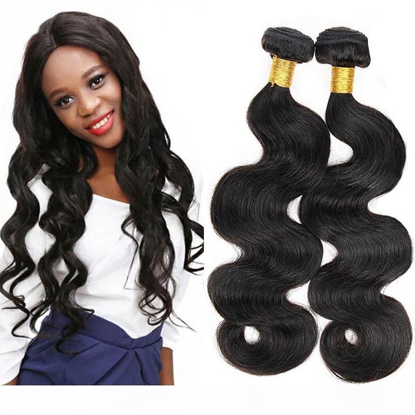 

new arrivals brazilian body wave virgin hair weaves 4 pieces lot sale 7a virgin 100% human hair extensions natural black