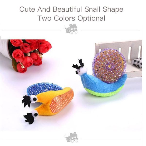 

1шт new cat самовозбуждением игрушки смешные cute snail форма pet самообслуживания эй интерактивная игрушка быстрая доставка yxlthu mx_home