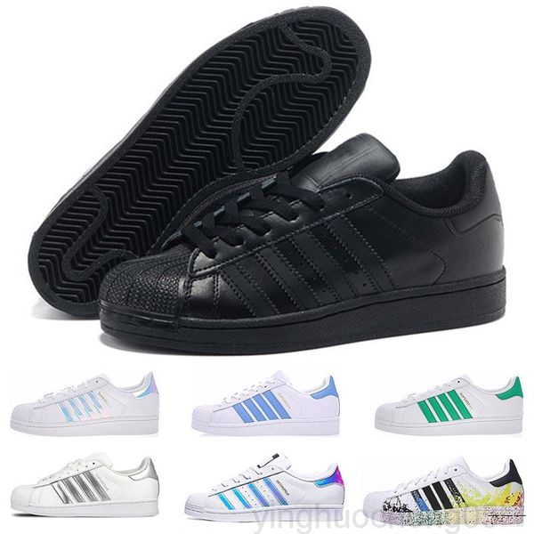 

2018 originals superstar white gold black red superstars 80s pride sneakers super star women men sport casual shoes eur size 36-45 gh9j